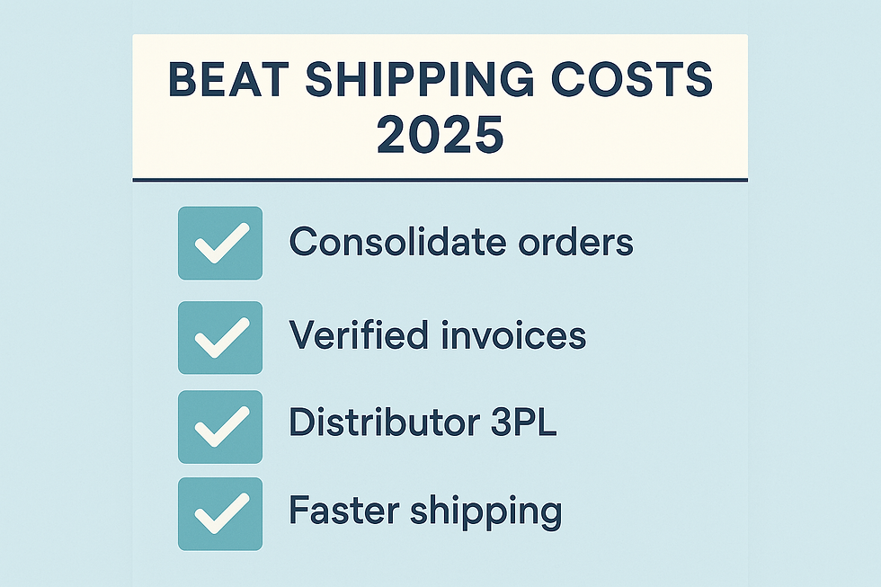 Checklist of smart strategies to reduce Shipping Costs 2025 for Amazon, Walmart, and eBay sellers including bulk orders and verified invoices.
