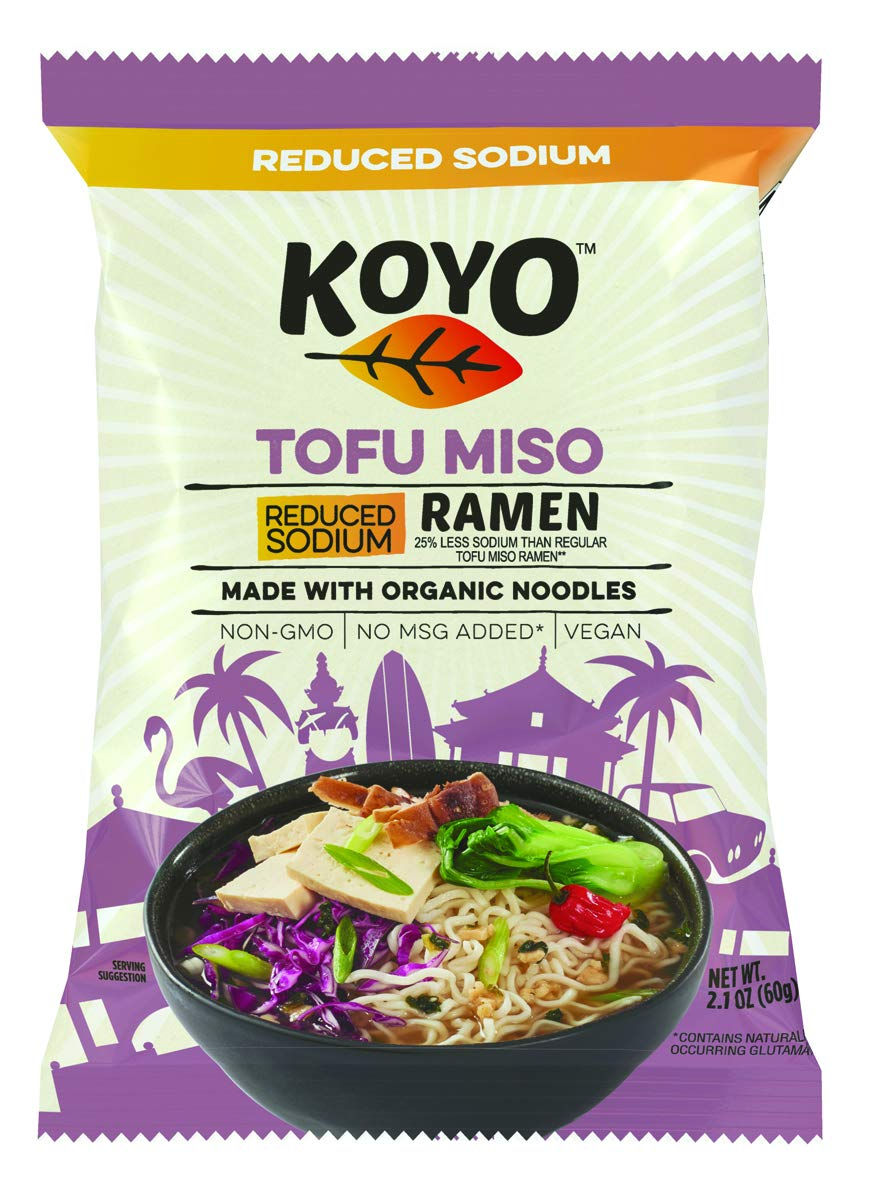 Koyo Tofu Miso Ramen Soup front package