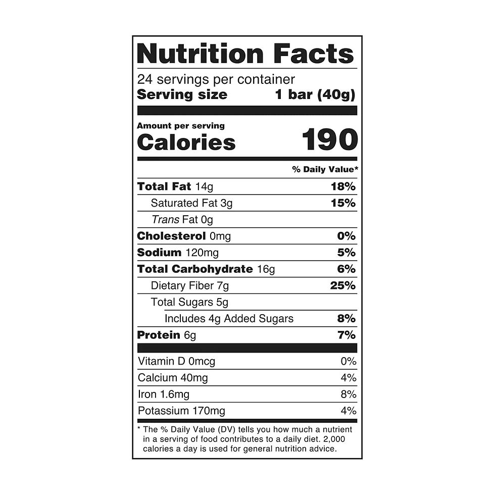 Member's Mark The Better Nut Bar 1.4 oz, Dark Chocolate & Sea Salt – wholesale pack of 24 bars for snack retailers and bulk b