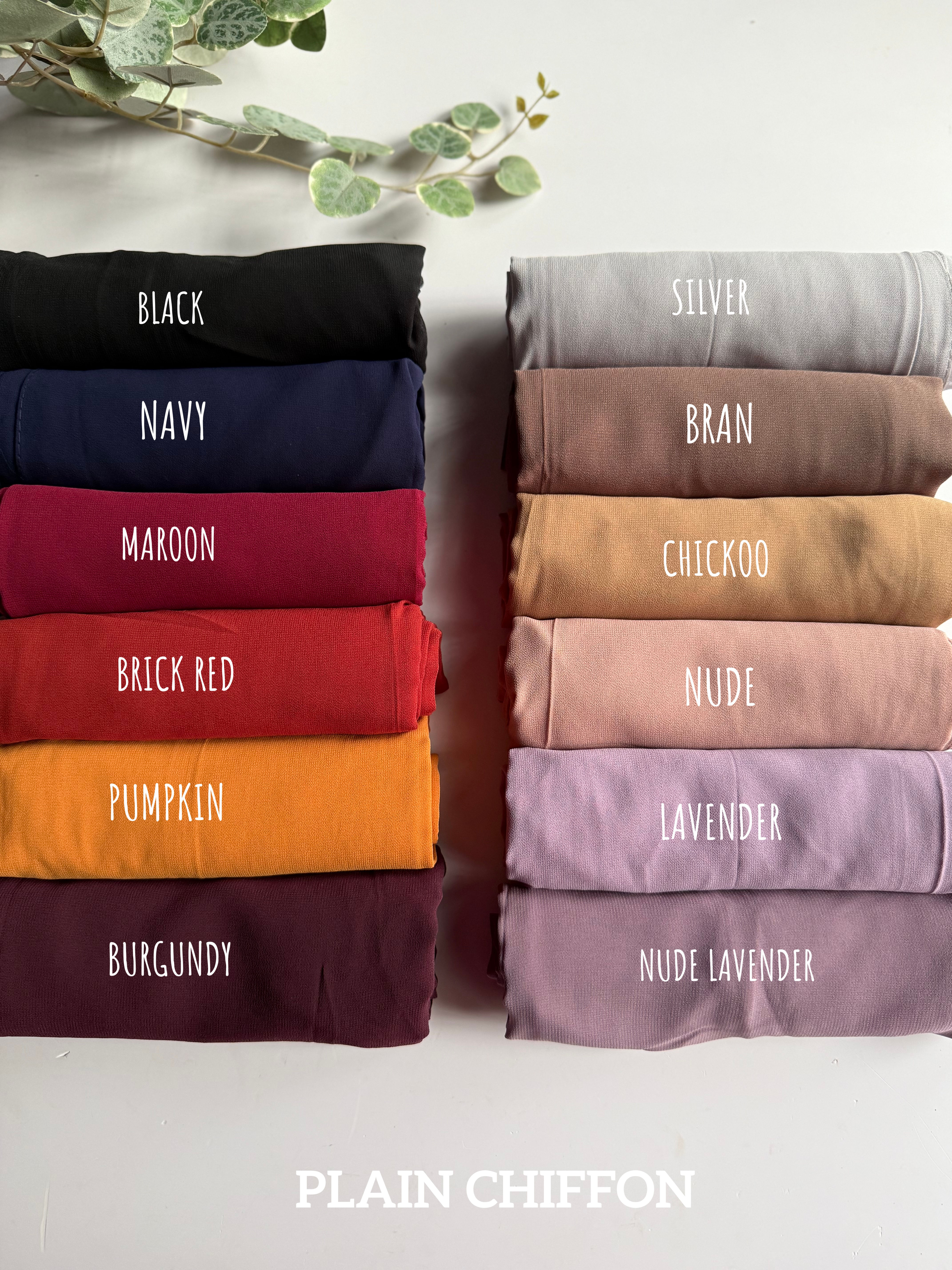 PLAIN CHIFFON