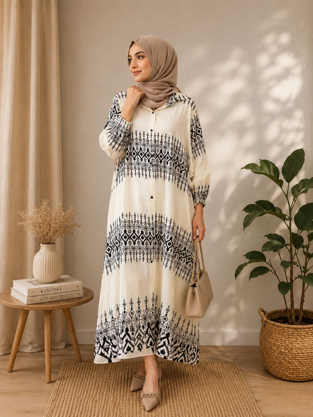 15009 - PLUS SIZE SHIRT DRESS