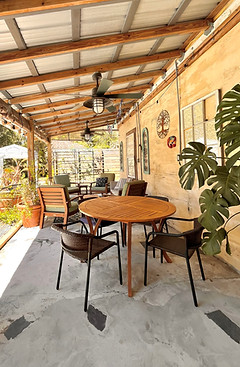 After photo of a beautiful, organized porch