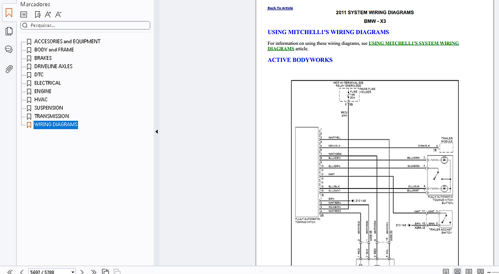Thumbnail: MANUAL DE SERVIÇO BMW X3 F25 - 2010 A 2017