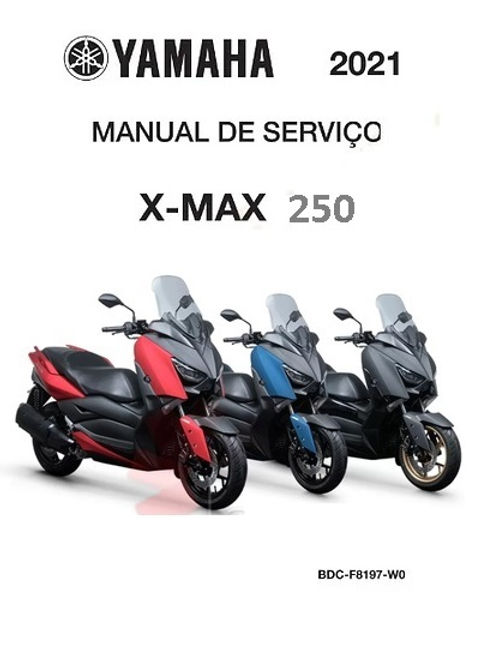 中古 CZD250-A サービスマニュアル　xmax YAMAHA