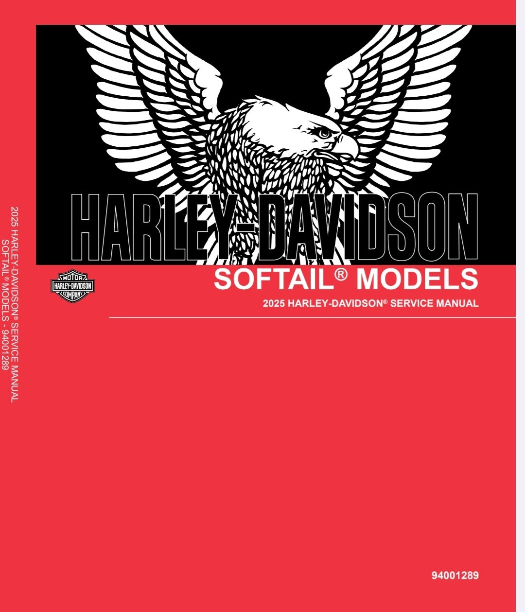 MANUAL DE SERVIÇO MODELOS SOFTAIL - 2025 HARLEY DAVIDSON