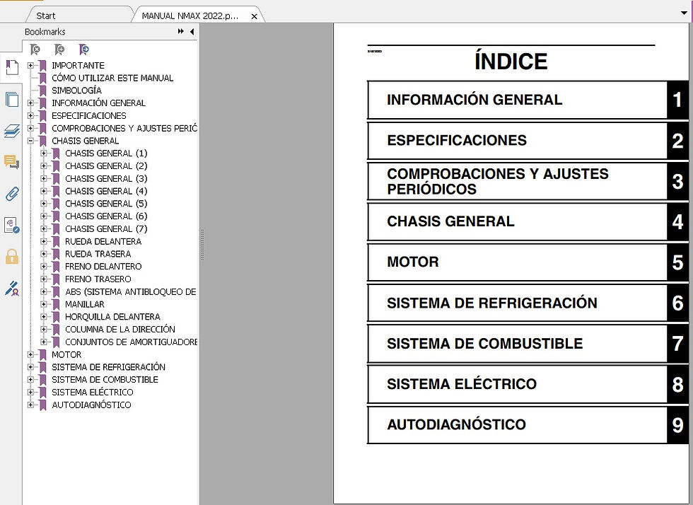 Thumbnail: MANUAL DE SERVIÇO YAMAHA NMAX 160 - 2022