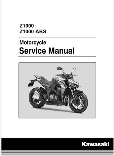 Z1000J KZ1100 Z1000R サービスマニュアル KZ1000
