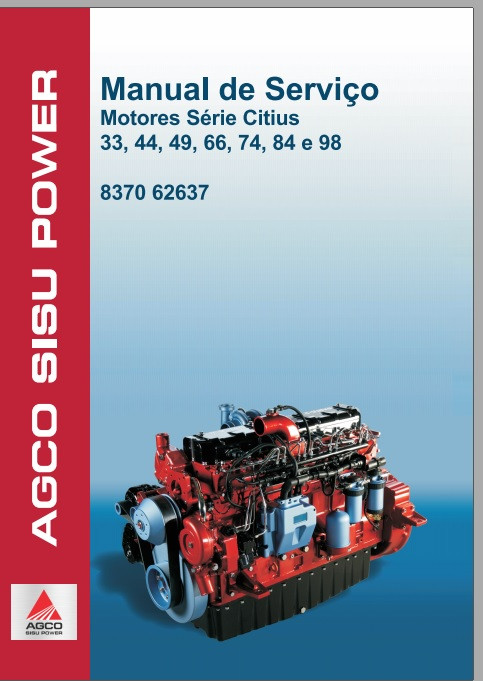 Manual De Serviços – Agco – Motores Serie Citius 33 - 44 - 49 - 66 - 74 - 84 - 98