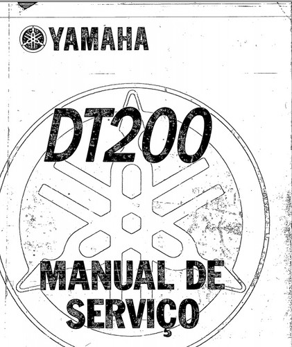 MANUAL DE SERVIÇO YAMAHA DT200 1991 a 1997 | https://static.wixstatic