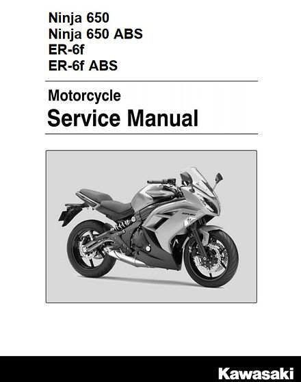 MANUAL DE SERVIÇO NINJA 650 ER-6f ER-6f ABS - 2012 a 2016