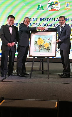 Wilson Chia Painting auctioned at Gala Dinner