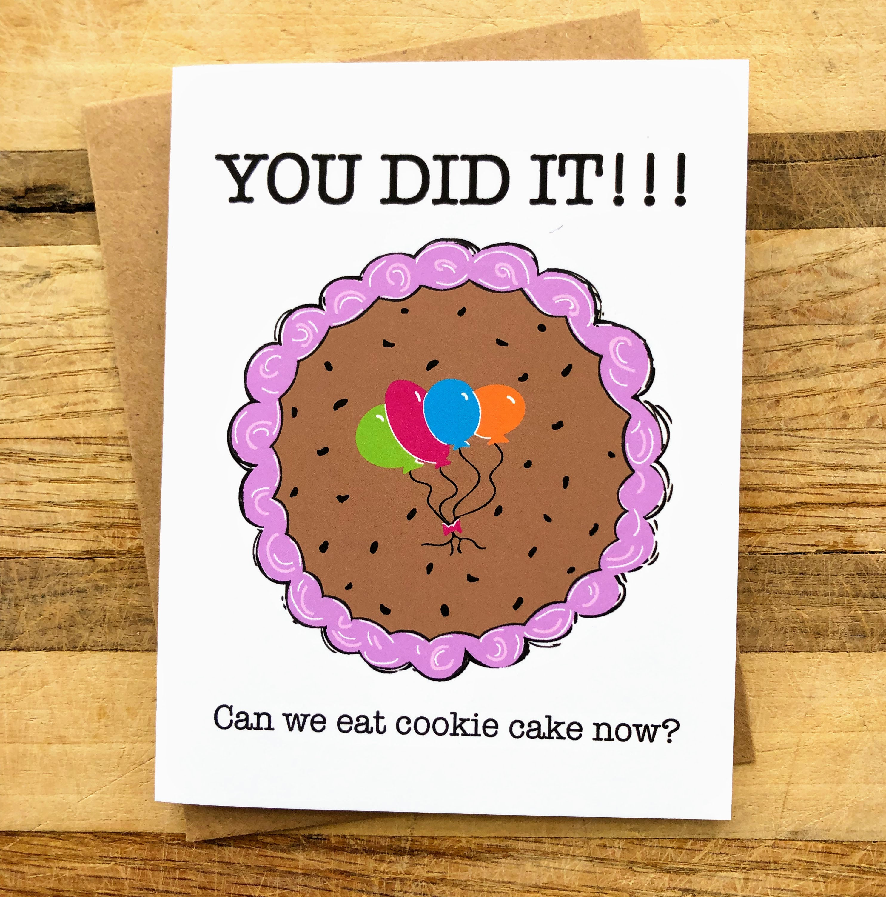 Cookie Cake Congrats