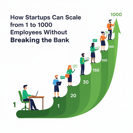 How Startups Use Outsourcing Companies to Scale from 1 to 100 Employees