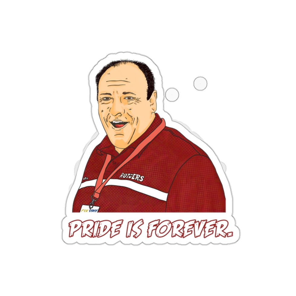Thumbnail: Rutgers Pride is Forever Kiss-Cut Stickers