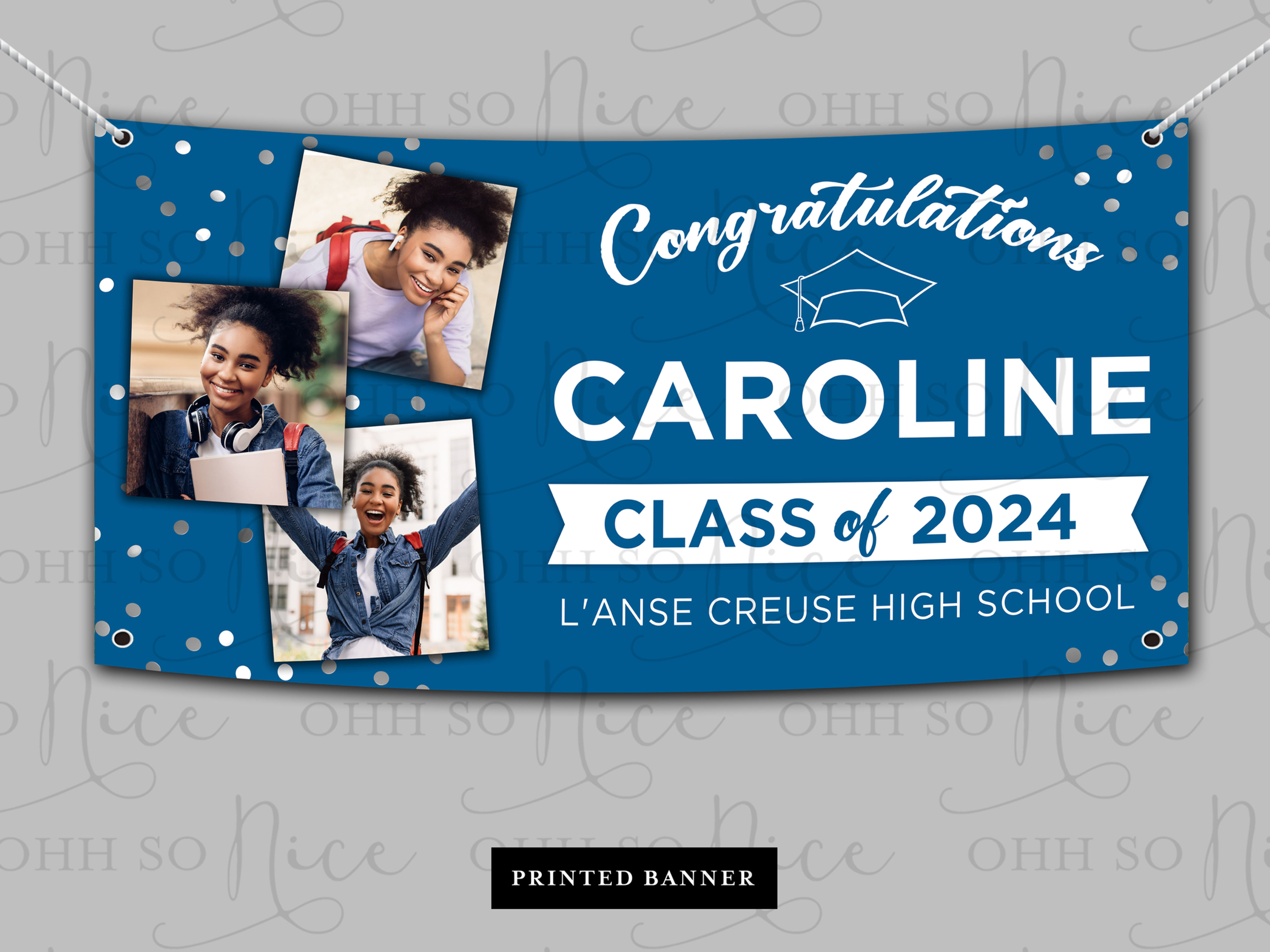 Graduation Banner - 3 PHOTOS