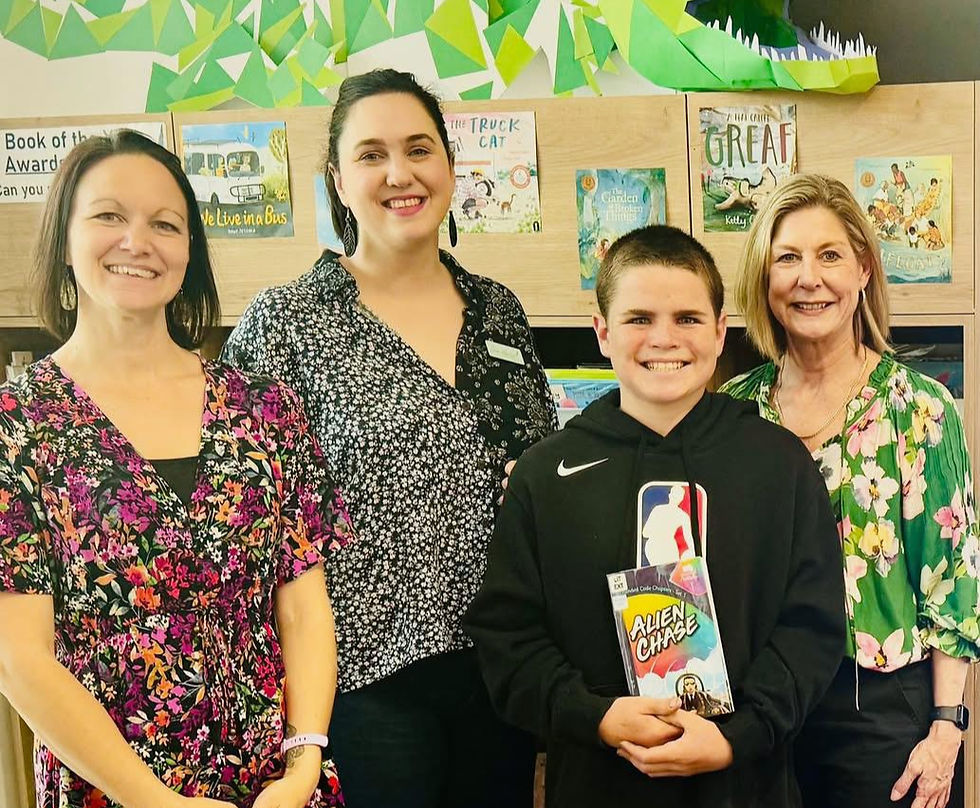 Jess Manton at Port Macquarie Library