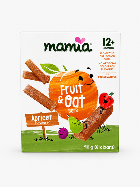 Apricot Fruit & Oat Bars 12m+ 90g