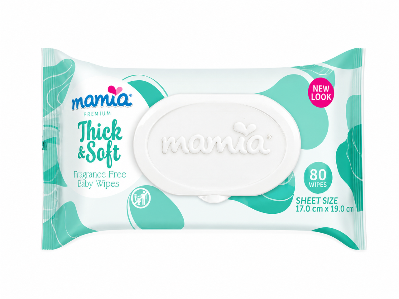Premium Baby Wipes - Fragrance free 80pk