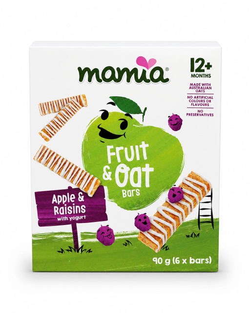 Apple & Raisins with Yogurt Fruit & Oat Bars 12m+ 90g