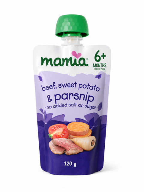 Beef Sweet Potato & Parsnip Baby Food 6m+ 120g