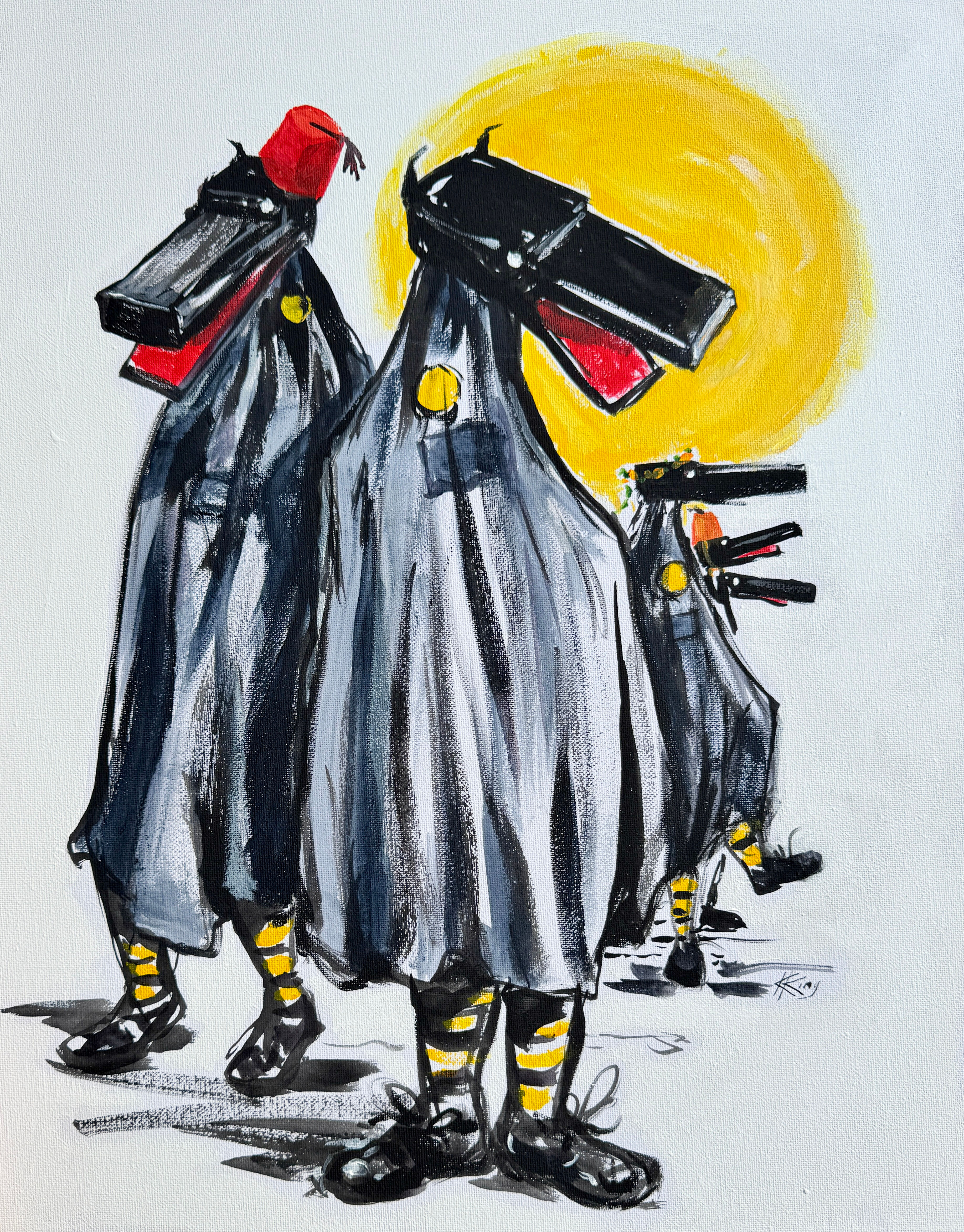Naughty Ossies Print