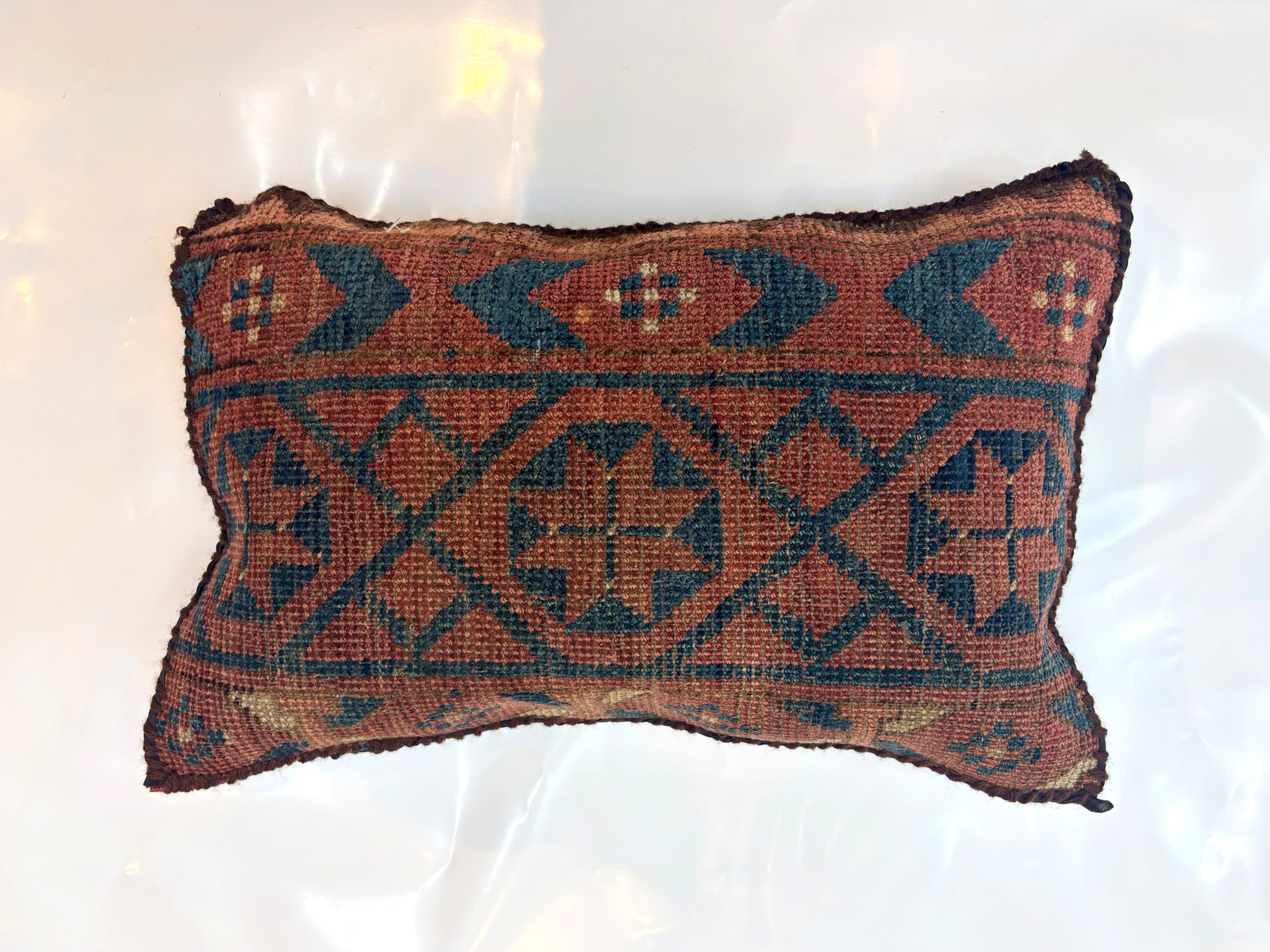 pillow w/ Antique Persian Rug Fragment