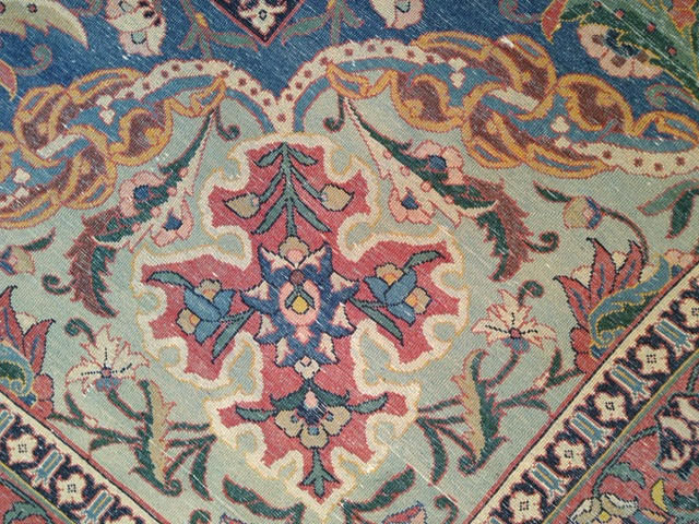 Thumbnail: Antique  Persian Varamin Palace Carpet