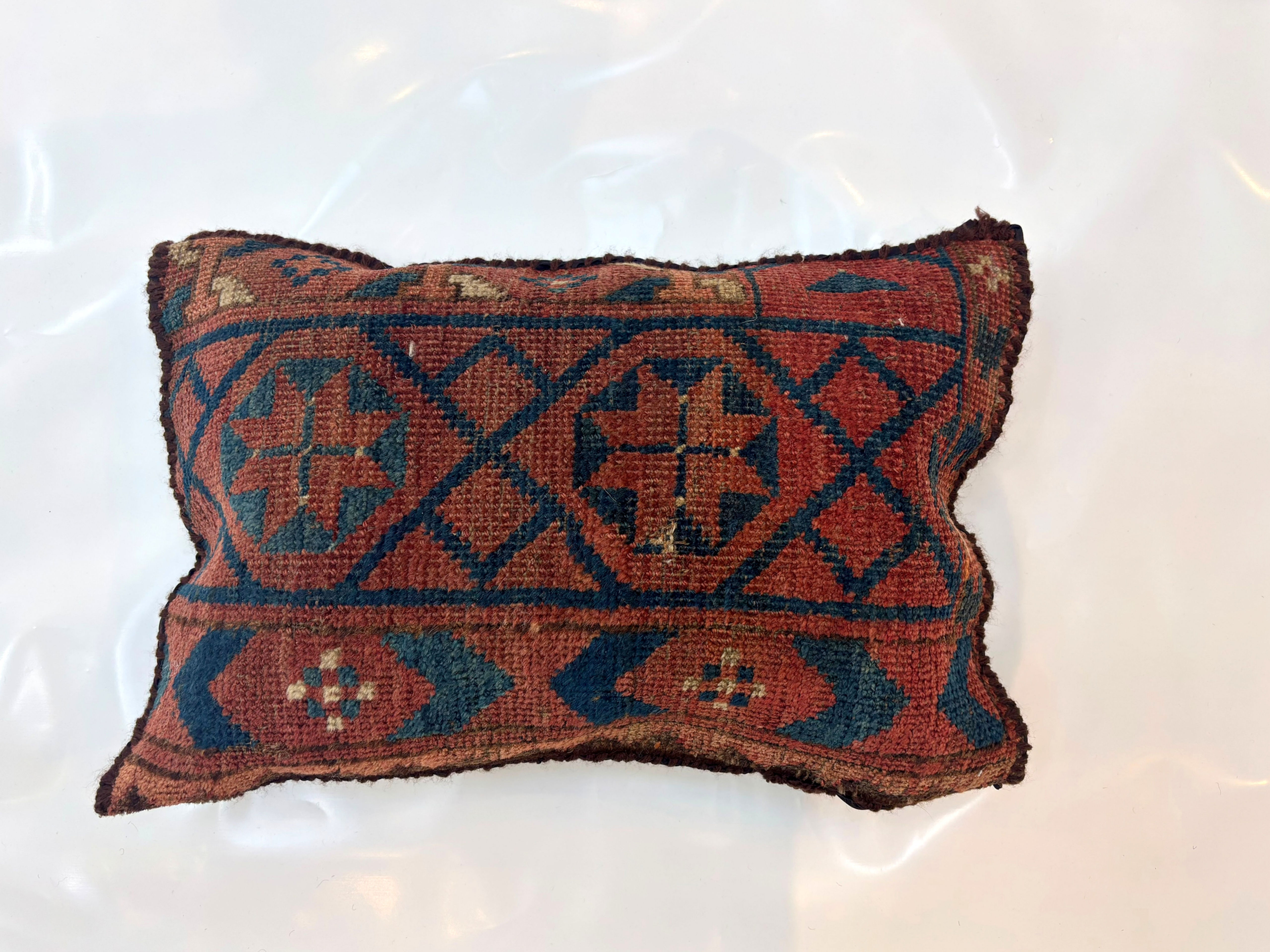 pillow w/ Antique Persian Rug Fragment
