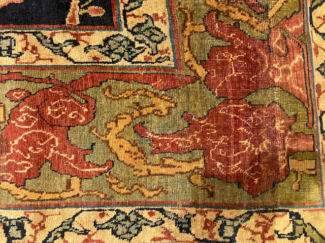 Thumbnail: Antique Persian Halvayi Bijar