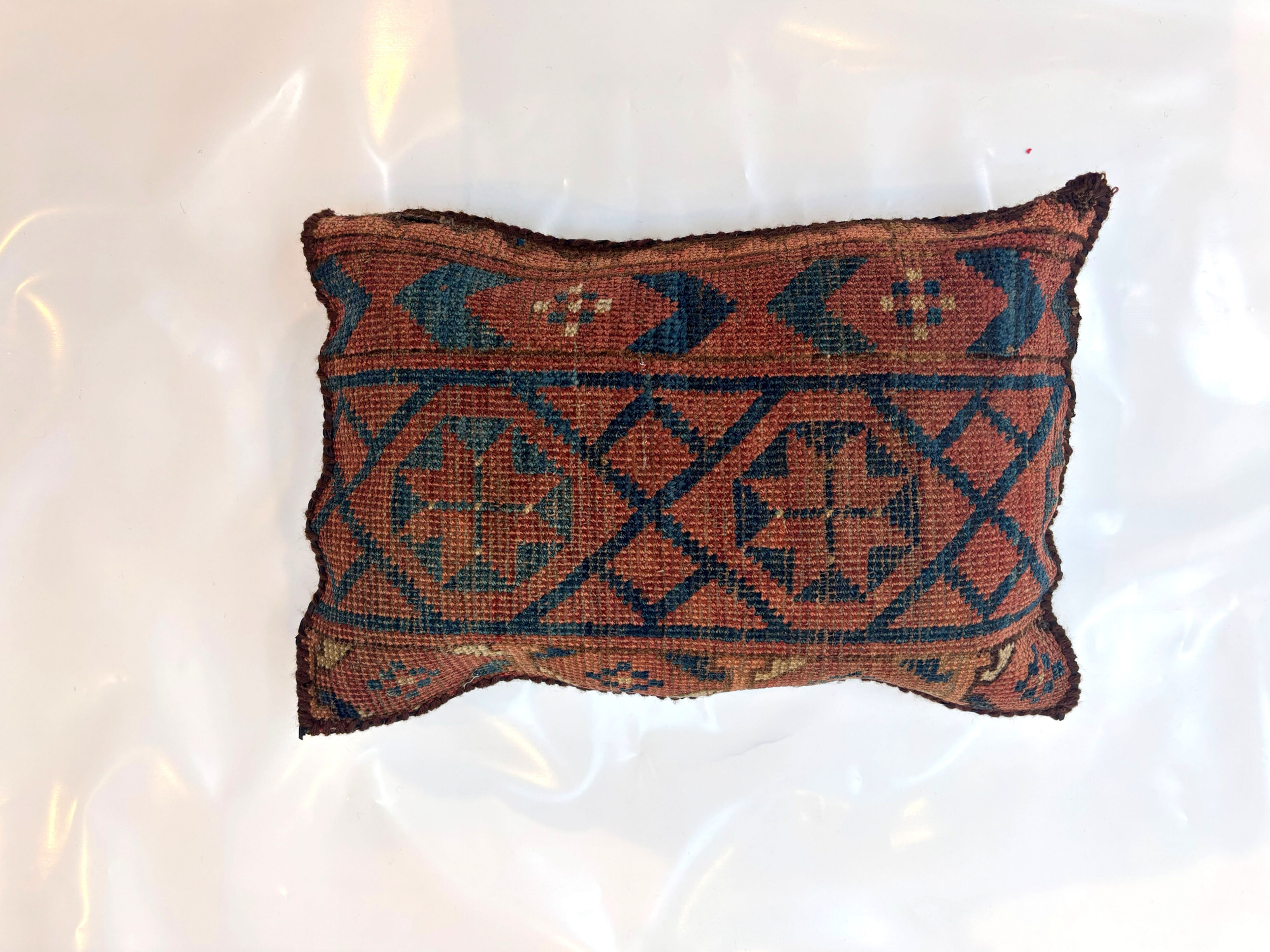 pillow w/ Antique Persian Rug Fragment