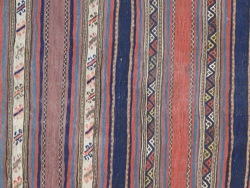 Thumbnail: Antique Persian Varamin Kilim