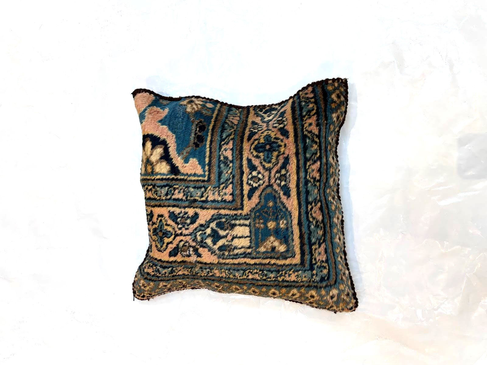 pillow w/ Antique Persian Rug Fragment