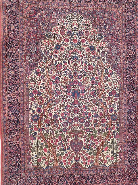 Thumbnail: Antique Persian tree of life Kashan