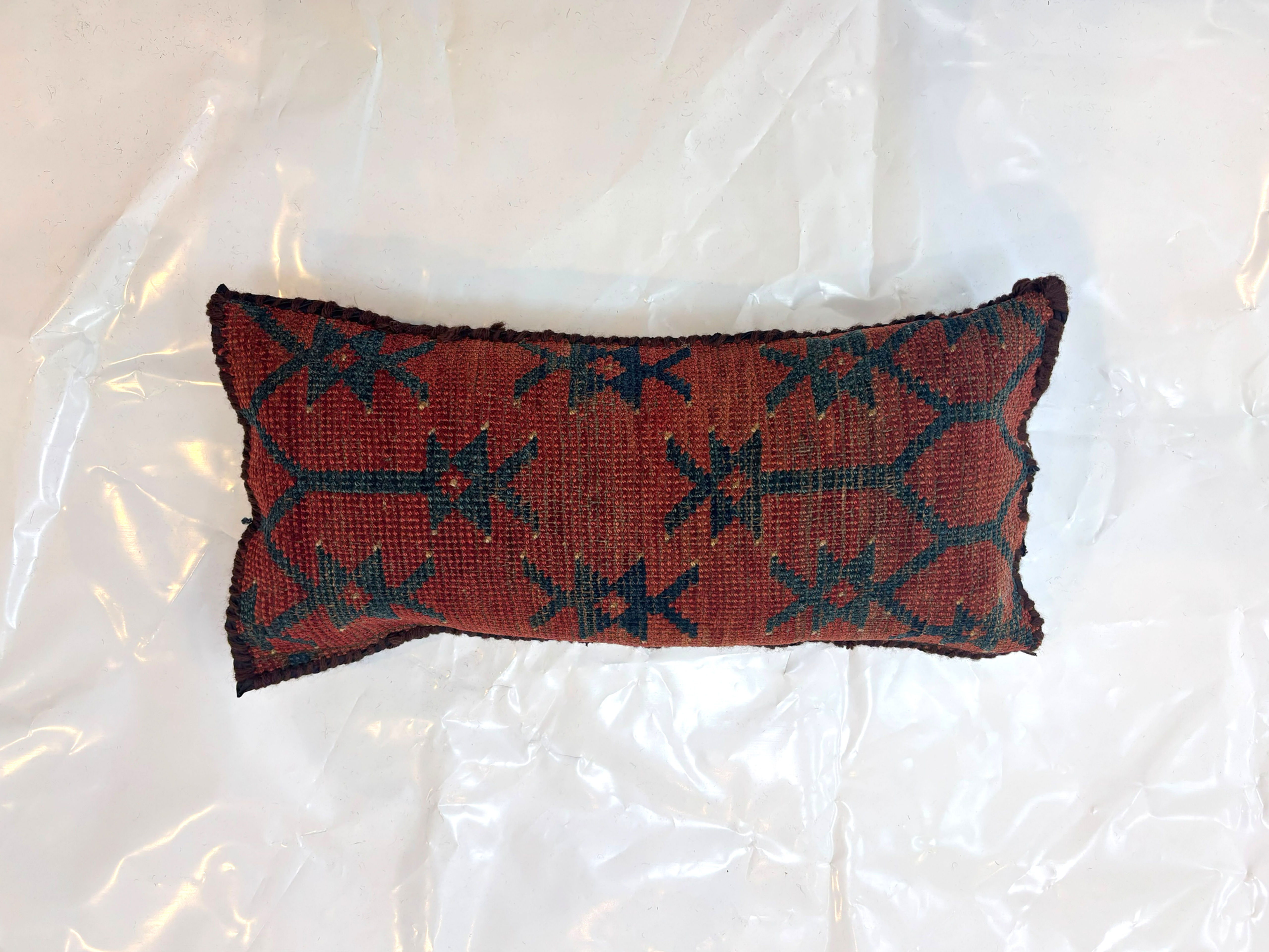 pillow w/ Antique Persian Rug Fragment