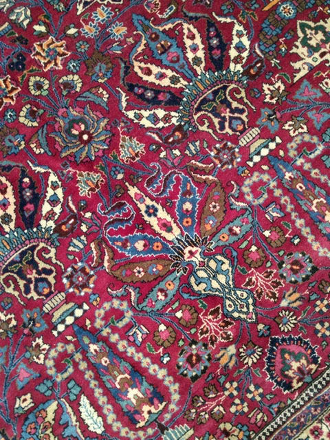Thumbnail: Antique Persian Khorassan Palace carpet