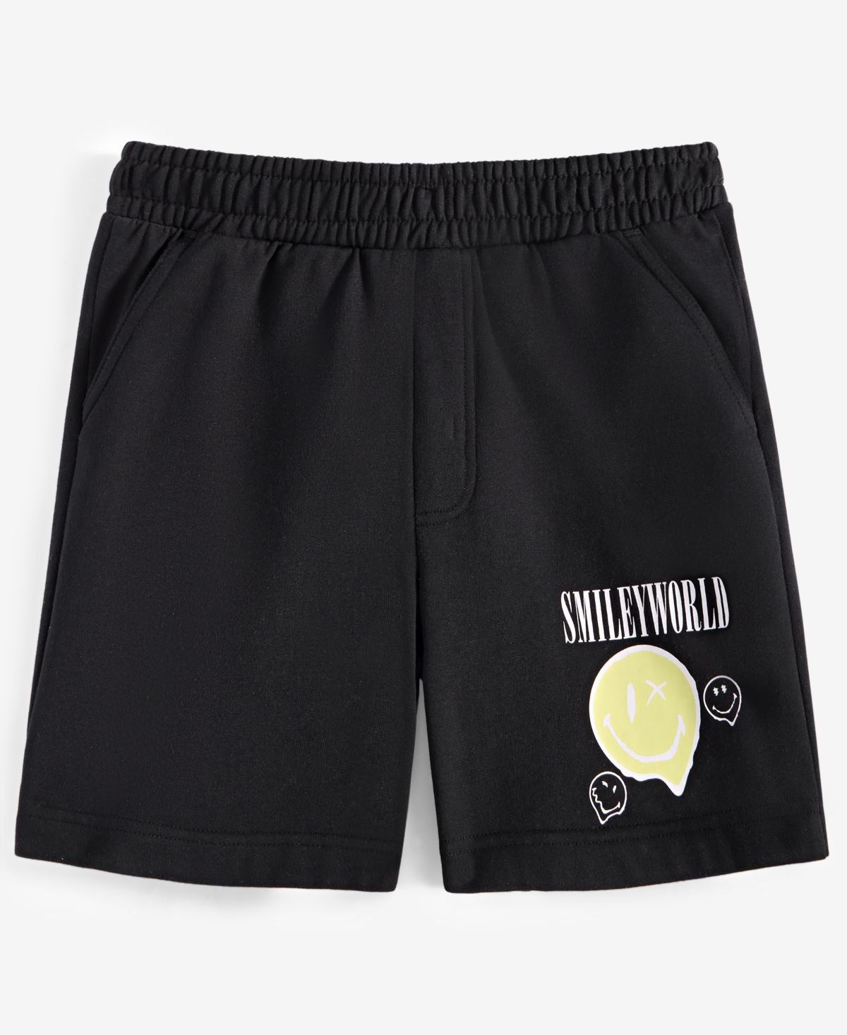 Grayson Threads Kids, The Labe Smiley Shorts Black