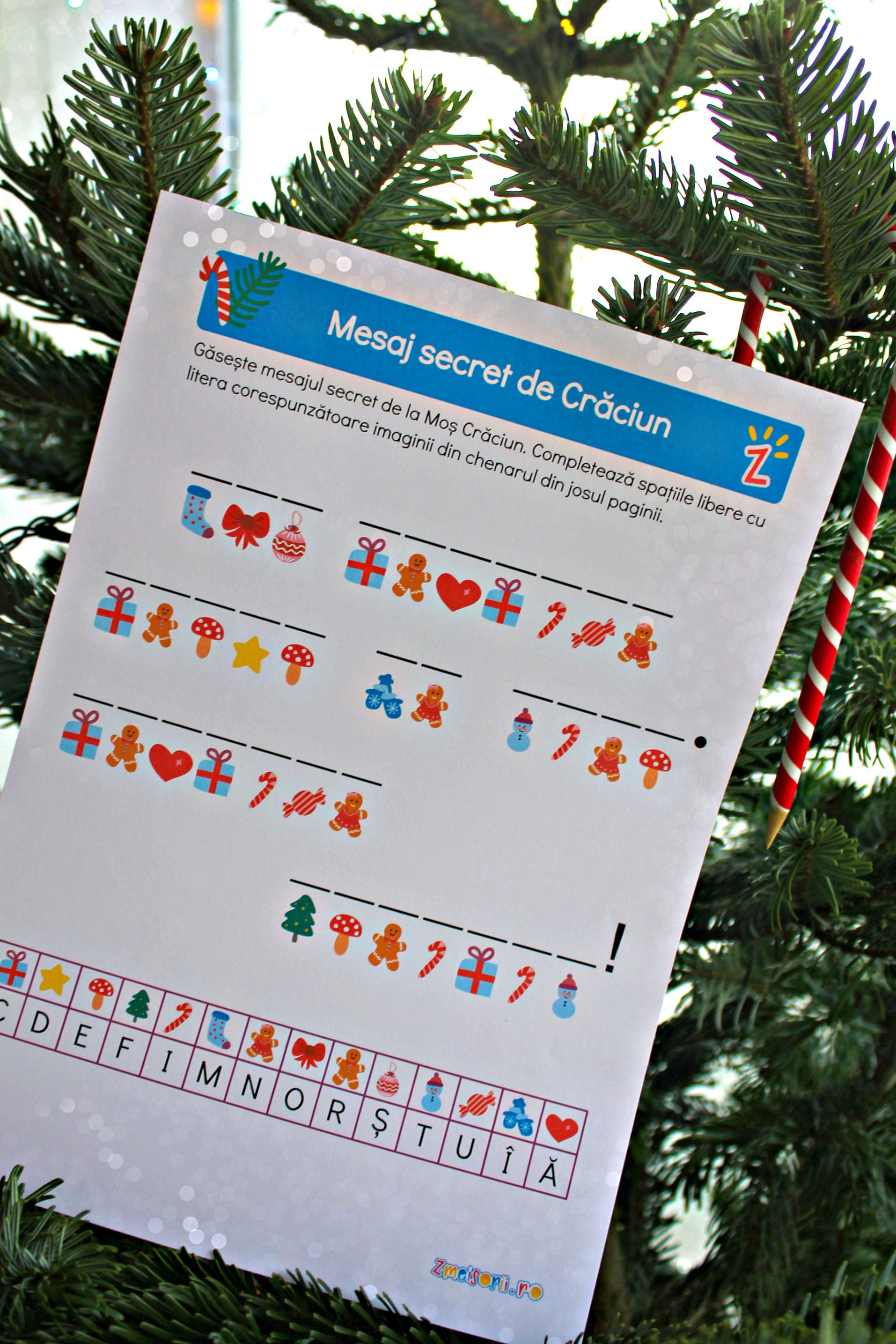 Mesaj ascuns de Crăciun