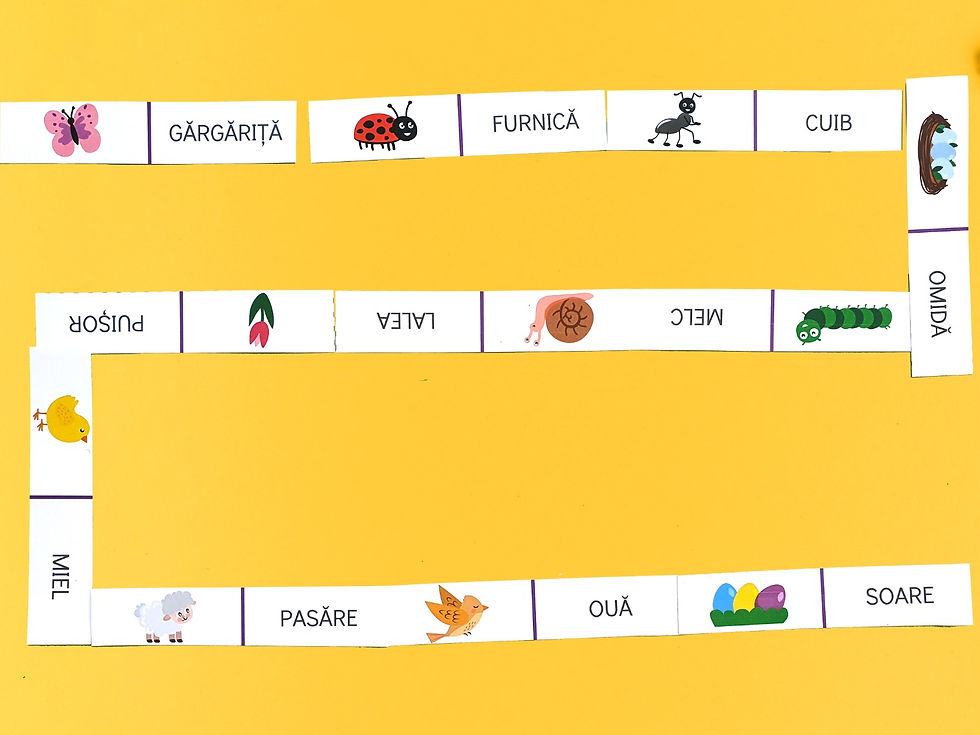 Miniatură: Domino de primăvară