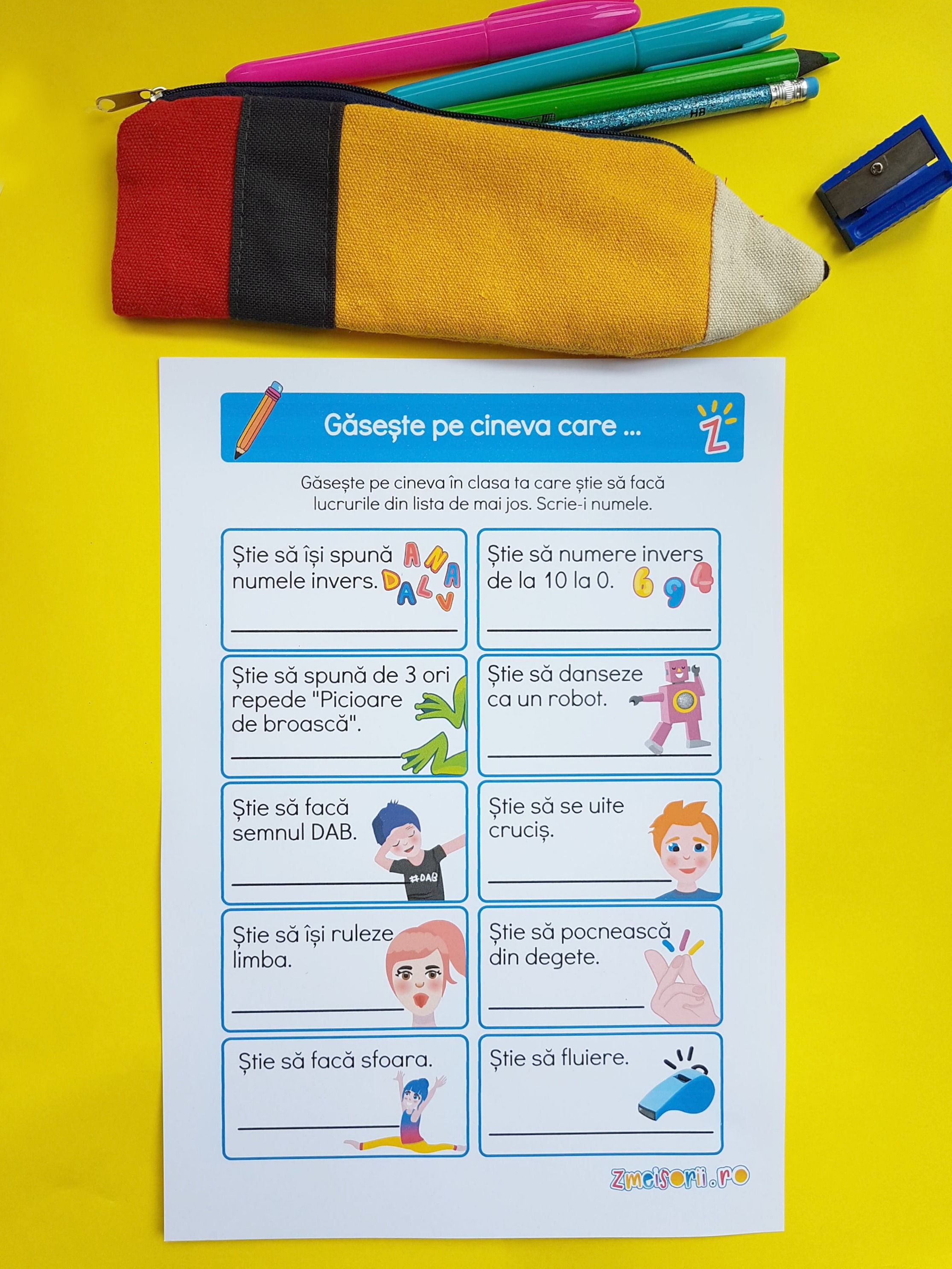 Găsește pe cineva care...