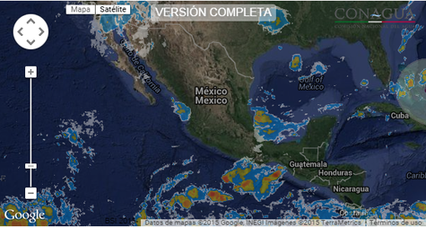 Se prevén vientos fuertes, ambiente de frío a muy frío y lluvias en
algunas regiones de México