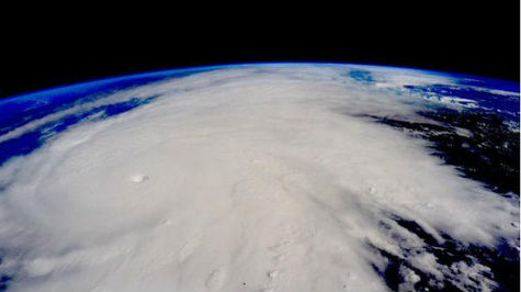 IMPRESIONANTE FOTO DE HURACÁN 'PATRICIA' TOMADA DESDE LA ESTACIÓN ESPACIAL INTERNACIONAL
