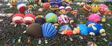 Brilla globo CDMX en Albuquerque, Nuevo México
