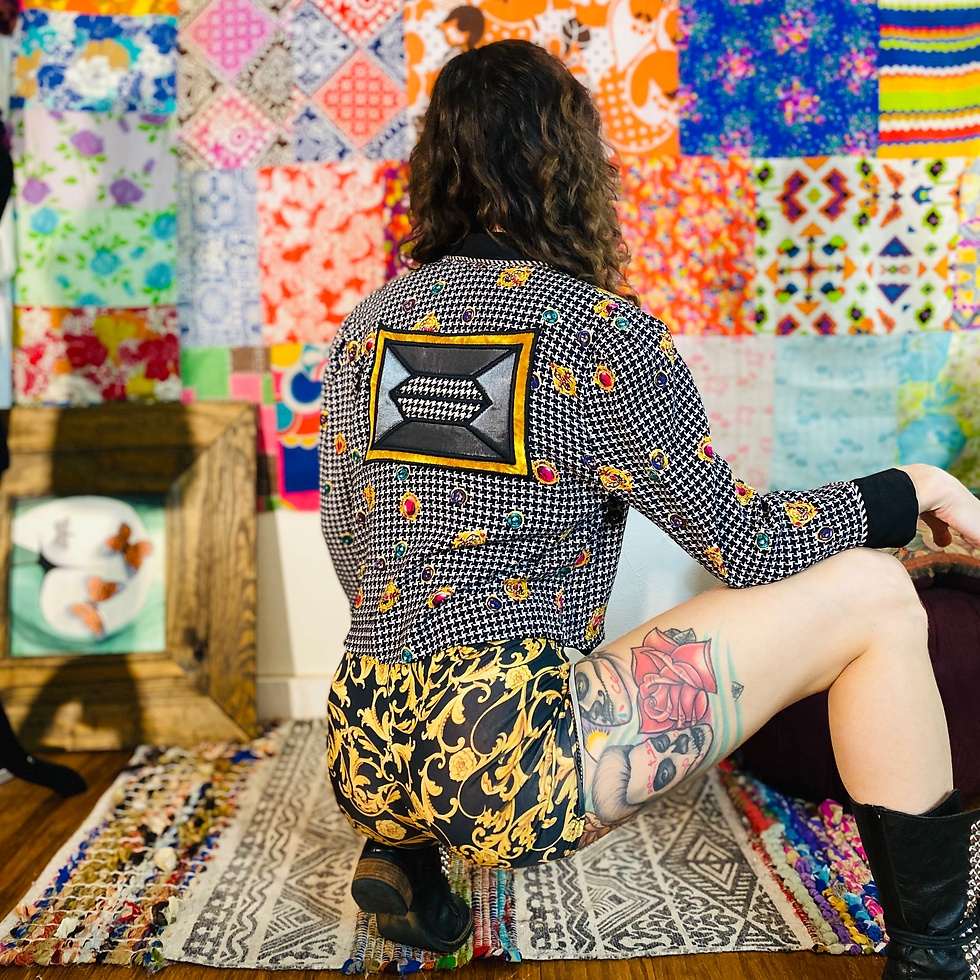Thumbnail: OOAK Bougie Baddie Funktion Bolero - M
