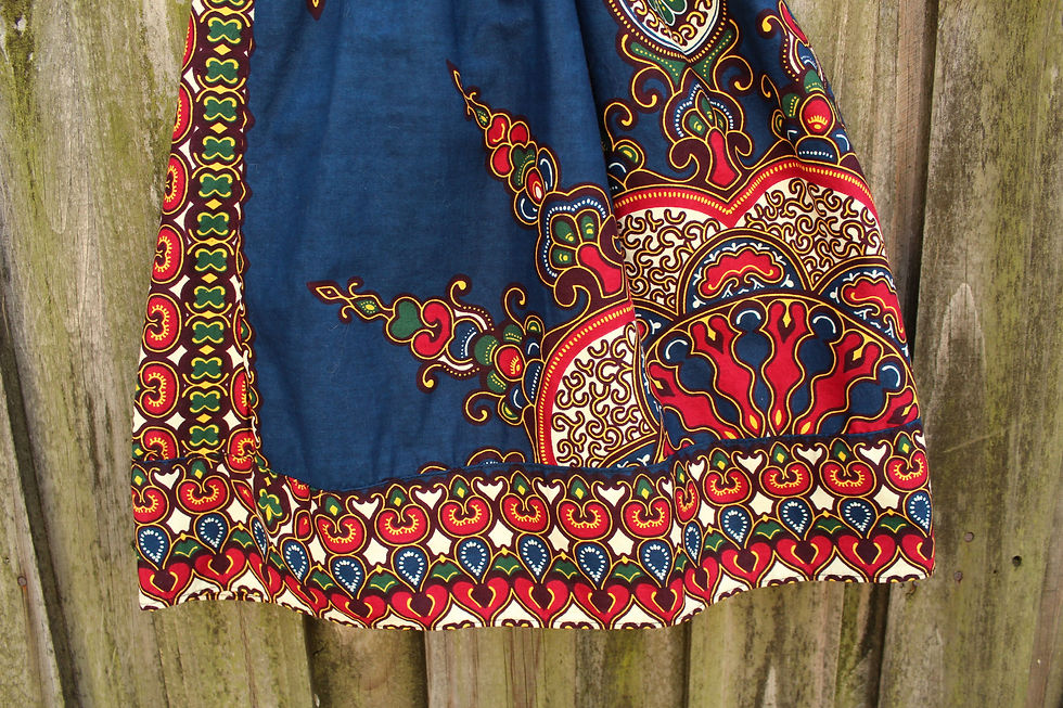 Thumbnail: Upcycled Mandal Bell Bottom Leg Warmers - M