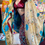 Thumbnail: OOAK Layered Silks Floof Cape - OSFM