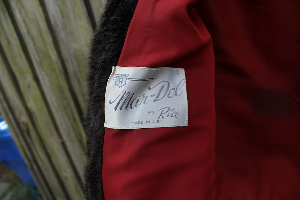 Thumbnail: 60s Faux Fur Capelet - OS