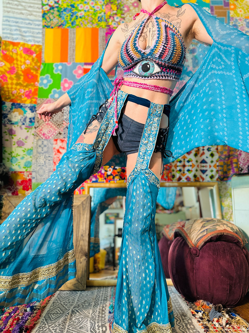 Thumbnail: OOAK I Dream of Genie Chaps - S