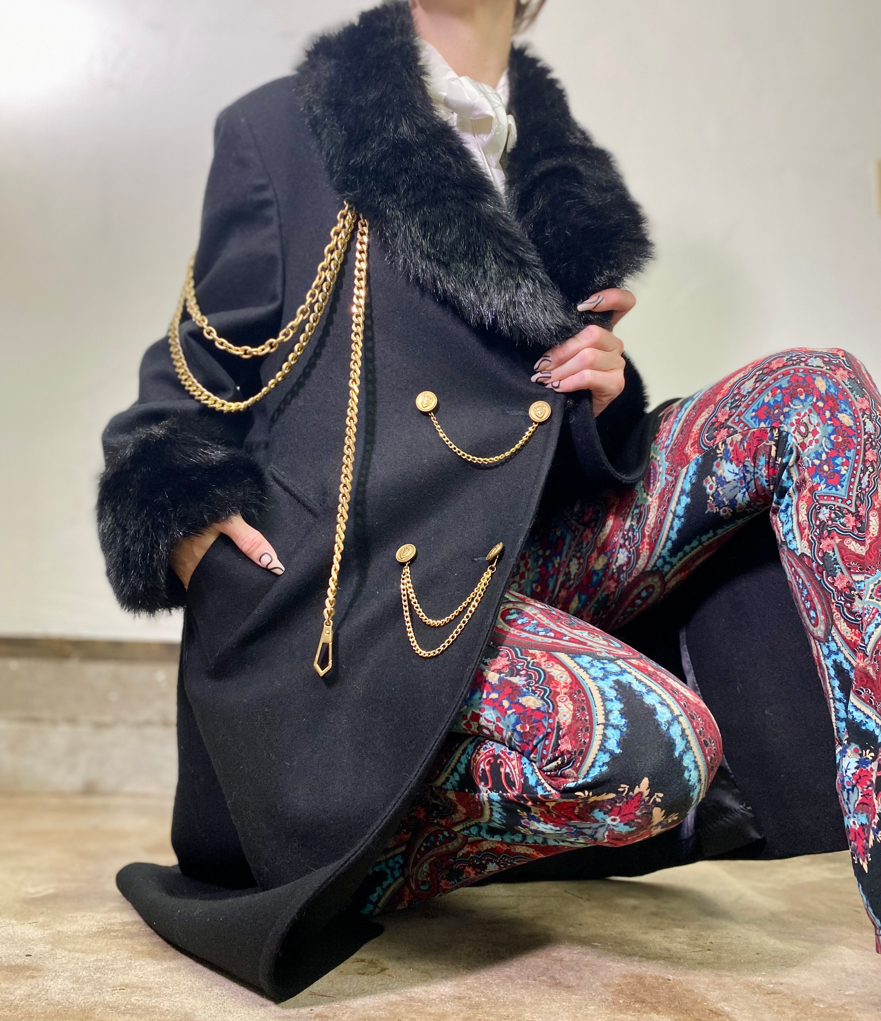 OOAK Medallion Power Coat - M/L/XL