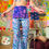 Thumbnail: OOAK Groovy BB Flare Overalls - S/M