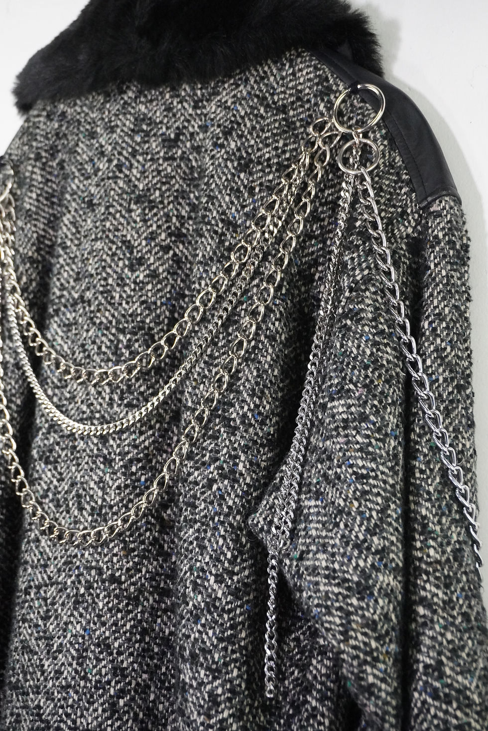 Thumbnail: OOAK Street Style Power Coat - XL/XXL